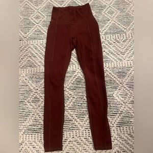 Women’s Brown Full Length Fabletics Leggings